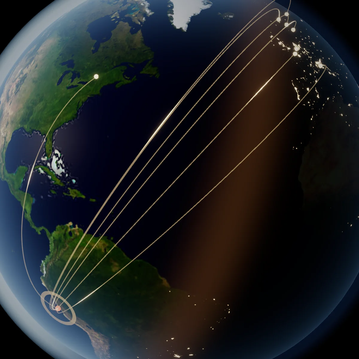 Rutas de exportación desde el Callao